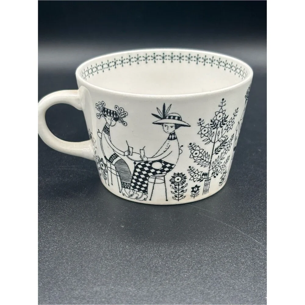 Vintage ARABIA Finland EMILIA Cup And Raija Uosikkinen Tea Coffee Cocoa